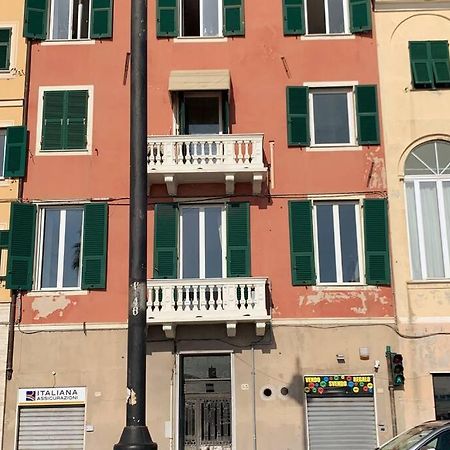 Ferienwohnung Loft 53 Waterfront Of Genova Pegli Exterior foto